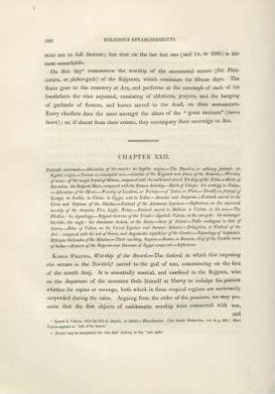Chapter XXII. Festivals continued. - ...