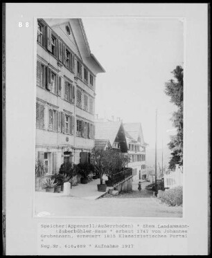 Ehemaliges Landammann-Zuberbühler-Haus