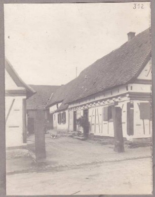 Bauernhof. Fachwerk