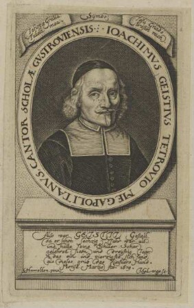 Bildnis des Ioachimus Geistius