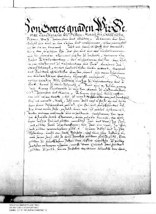 Landgraf Georg I. von Hessen-Darmstadt weist gemäß dem Heiratsvertrag (s. Nr. 142-143) seiner Frau Herzogin Eleonora von Württemberg Schloss, Stad...
