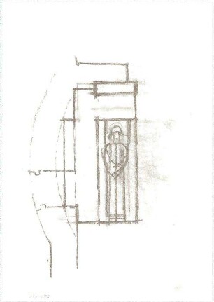Rosenbauer, Gregor; Kressbronn; Kapelle - Skizze (Ansicht)