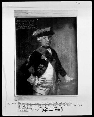 Christian August Graf zu Solms-Laubach