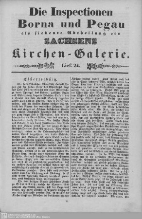 Elstertrebnitz : 24. Lieferung