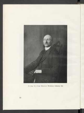 Dr.-Ing. E. h. Carl Wichert, wirklicher Geheimer Rat
