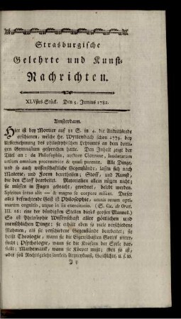 XLVstes Stück. Den 5. Junius 1782.