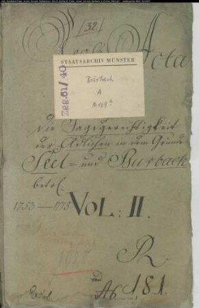 Jagdfrevel der Adligen im Grunde Selbach und Burbach und Verhängung von Jagdbußen, Band 2