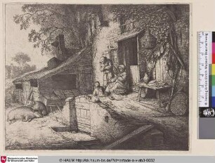 [Die Spinnerin; The woman spinning; La fileuse]