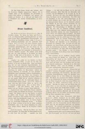 Wiener Kunstbrief