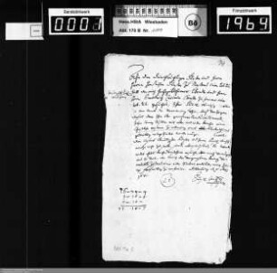 . 1681: Mai 1681