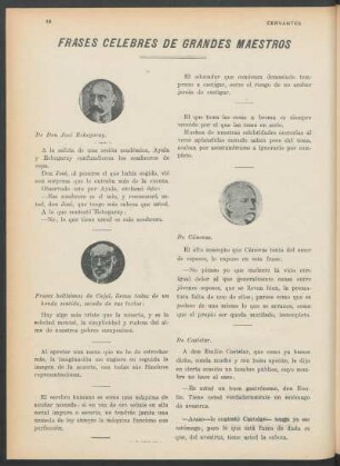 Frases célebres de grandes maestros