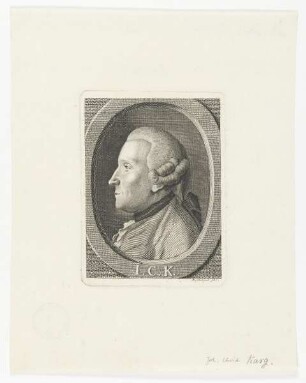 Bildnis des J. C. Karg