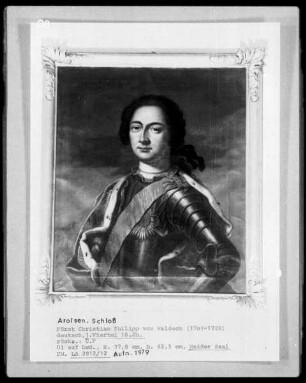 Fürst Christian Philipp von Waldeck