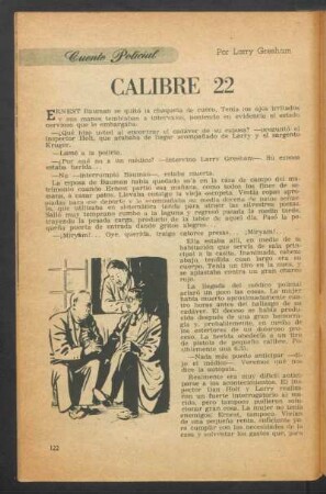 Calibre 22 : Cuento policial