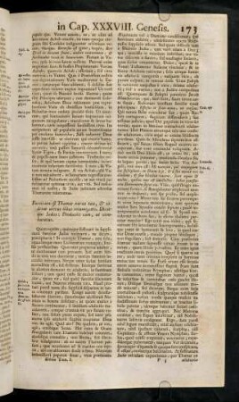 173-181, Fornicata est Thamar nurus tua, & ...
