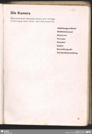 Die Kamera