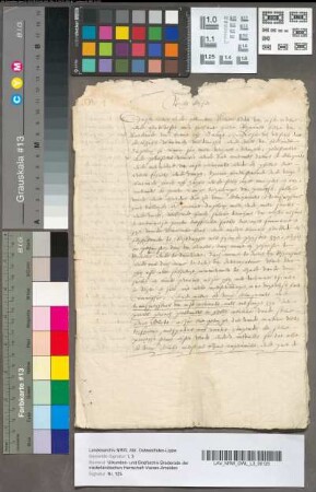 Uiterste wil van Reinould, Heer te Brederode, 20 Juli 1552. Gewaarmerkt afschrift, 12 Augustus 1577.