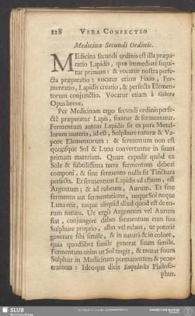 Medicina Secundi Ordinis