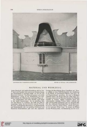 37: Material und Werkzeug