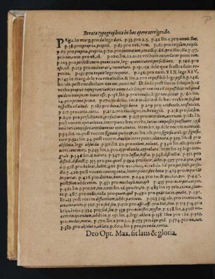 Errata typographica in hoc opere corrigenda.