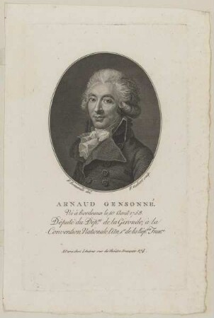 Bildnis des Arnaud Gensonné