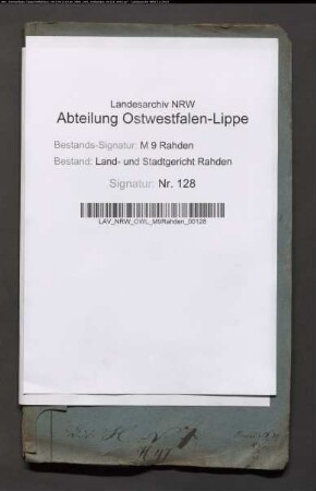 Erblasser: Hopmann, Christian Friedrich: