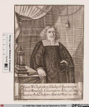 Bildnis Christoph Schultze