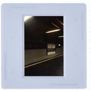 Berlin, U-Bahnhof Schloßstraße : Innenansicht Bahnsteig