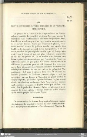 XIV Plantes Officinales, Matières Premières De La Pharmacie, Herboristerie