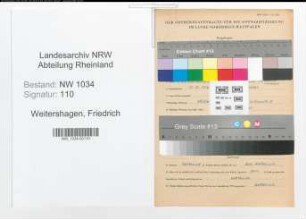 Entnazifizierung Friedrich Weitershagen , geb. 17.10.1912 (Oberfeldwebel)