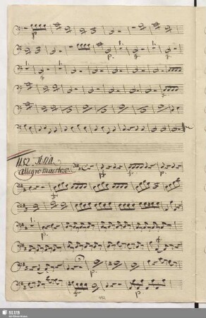 1152. Aria: Mi dica il mio Signore / Seydelmann, F.