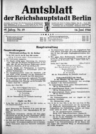 1944,19: Nr. 19, 14. Juni 1944