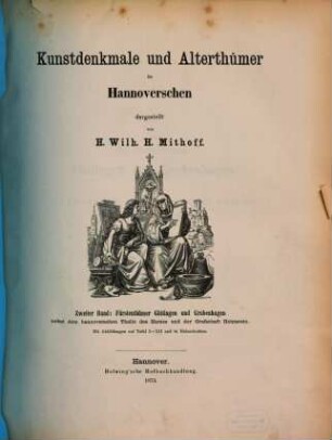 Kunstdenkmale und Alterthümer im Hannoverschen, 2