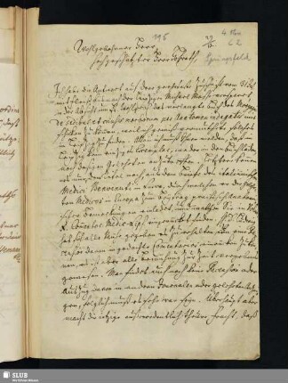 Nr. 195-197. Springsfeld, Gottlob Karl