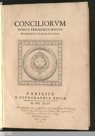 Tomvs Trigesimvs Sextvs: Ab anno MDLX. ad annum MDCXXIII.