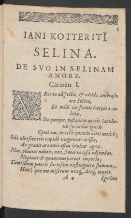 Iani Kotteritii Selina.