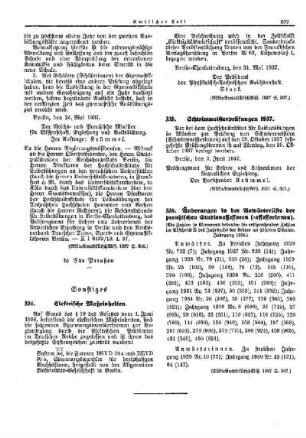 Änderungen in der Anwärterliste der preußischen Studienassessoren (-assessorinnen) : [Sonstiges] ; [Amtliche Erlasse] ; [Amtlicher Teil]