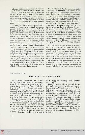 3: Szerzynka Anny Jagiellonki