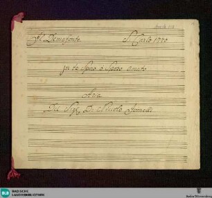 Demofoonte. Excerpts - Don Mus.Ms. 812 : S, strings; WeiO 247/2