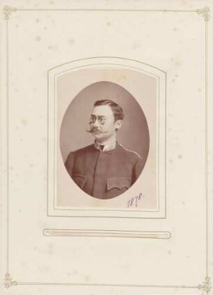 "Willy" Prinz Wilhelm IV. von Nassau als Major