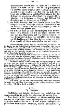 VII. Urtheil.
