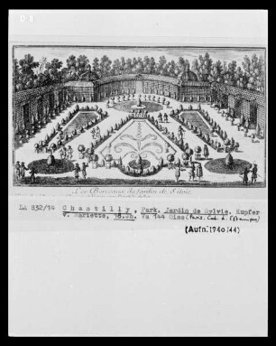 Chantilly, Schlosspark, Jardin de Sylvie