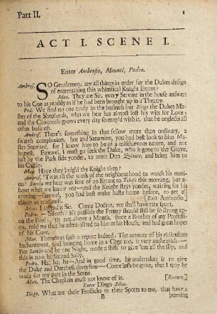 The Comical History Of Don Quixote : As it is Acted At The Queens Theatre In Dorset-Garden, By Their Majesties Servants, 2