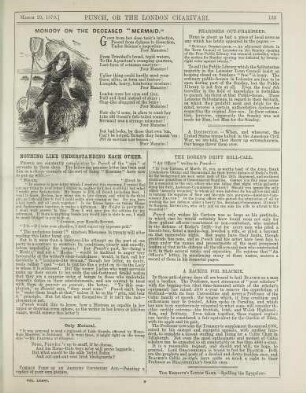 Monody on the deceased "mermaid"