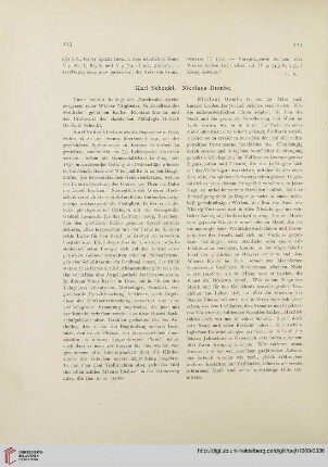 Karls Schenkl. Nicolaus Dumba
