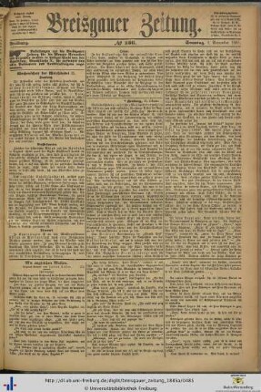Nr. 256-280 (November 1885)