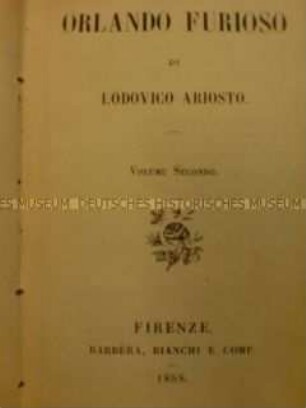 Ariost: Orlando Furioso