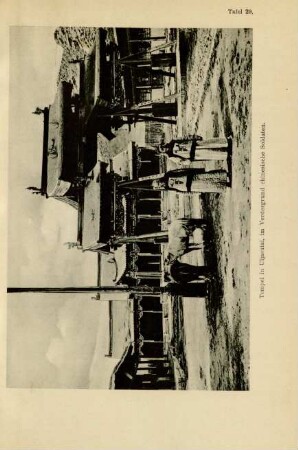 Tafel 29. Tempel in Uljasutai, im Vordergrund chinesische Soldaten