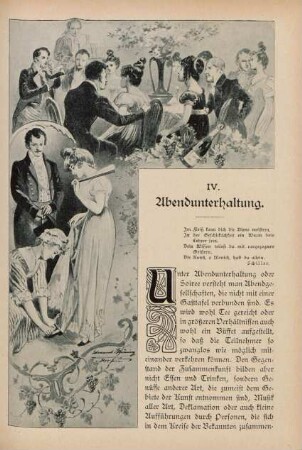 IV. Abendunterhaltung