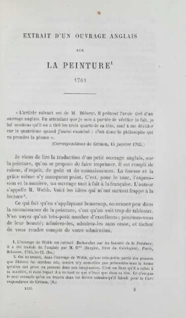 Extrait d'un ouvrage anglais sur la peinture. 1763